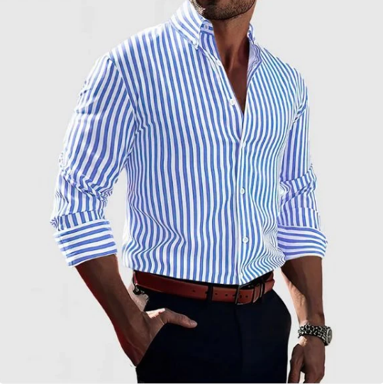 JORGE | Camisa de Hombre a Rayas