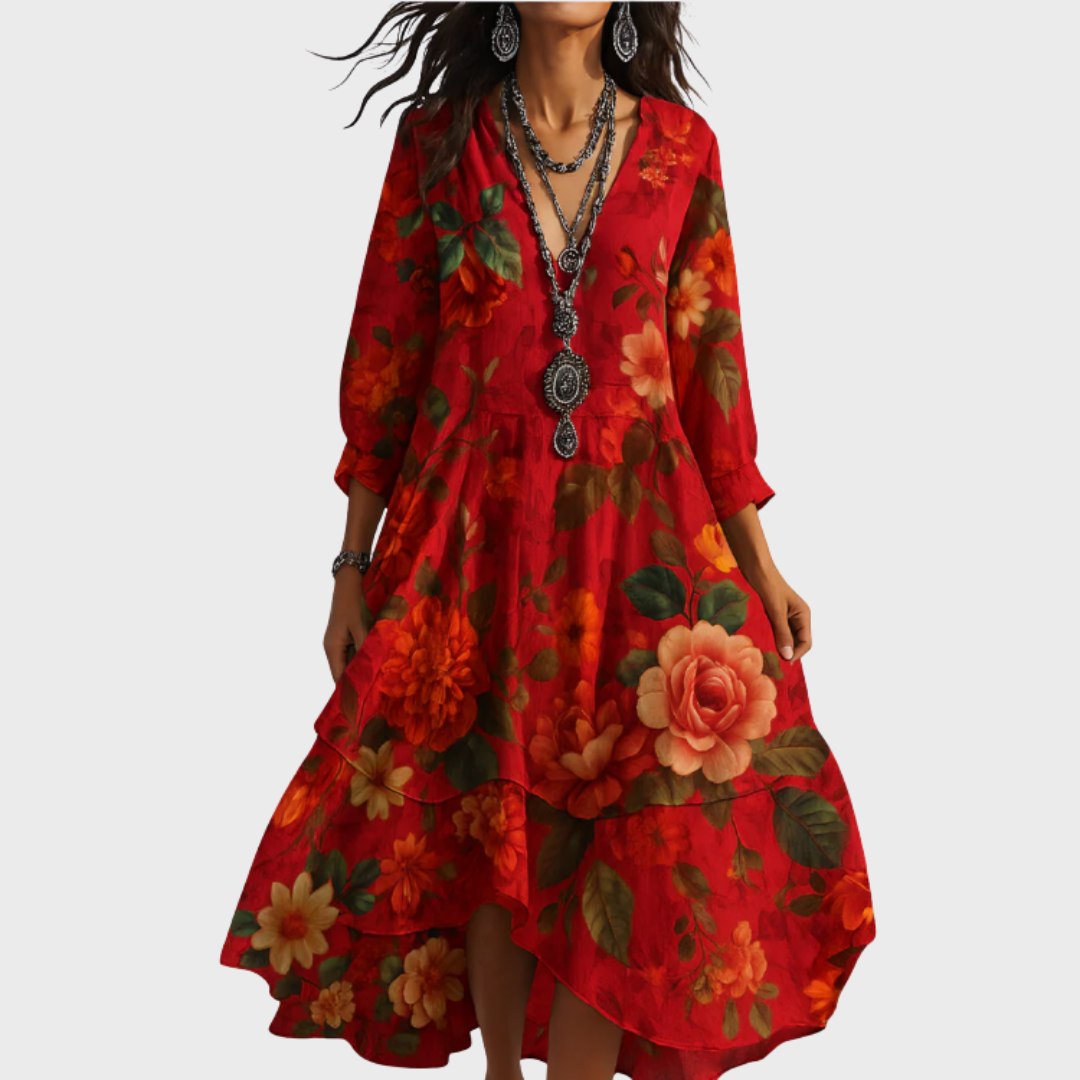 Martine™ | Vestido Boho Vintage