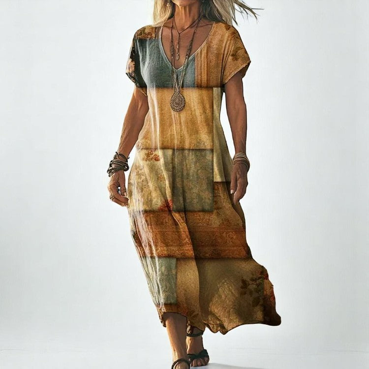 Luna™ | Vestido Largo Vintage