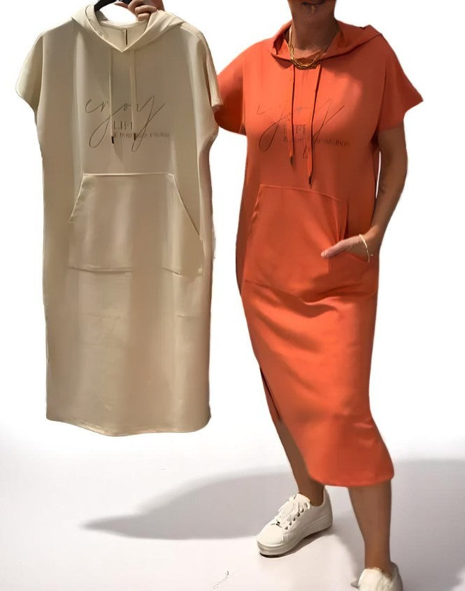 Saskia™ | Vestido informal con capucha