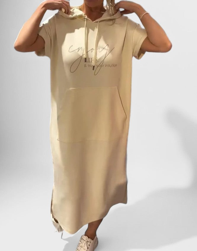 Saskia™ | Vestido informal con capucha