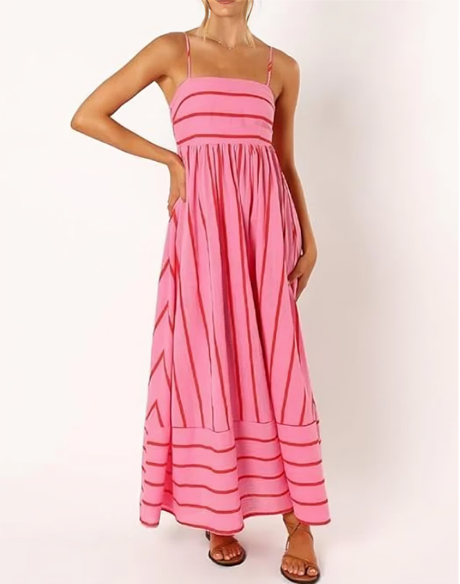 Albergaria™ – Sunset Vibes Vestido Maxi