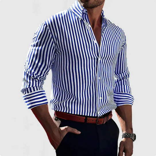 JORGE | Camisa de Hombre a Rayas