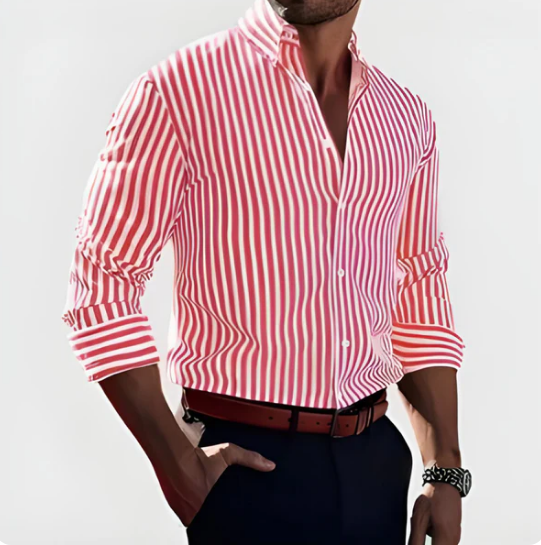 JORGE | Camisa de Hombre a Rayas