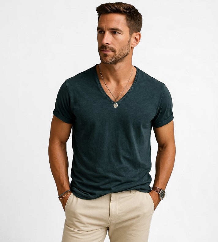 Ethan™ – Camiseta de Algodón de Primera Calidad