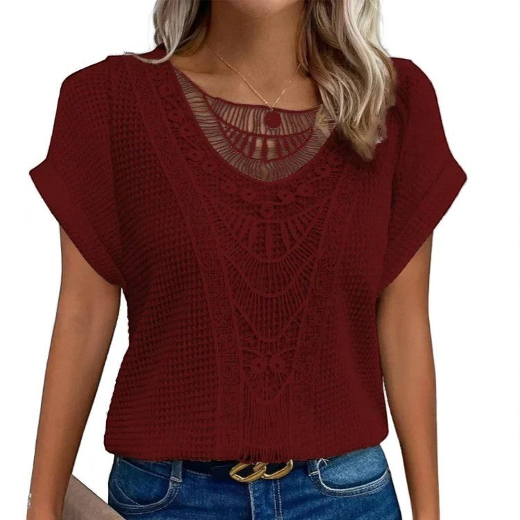 Karin™ | Elegante Blusa de Estilo Retro